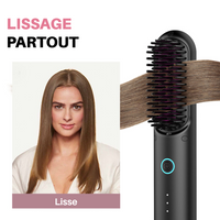 Riyelo Brosse Portable – Lissez, Frisez, Séchez